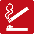 Pictogramme Résistance aux brûlures de cigarettes
